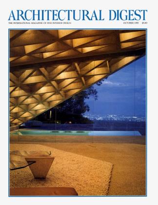 ARCHITECTURE: JOHN LAUTNER | Architectural Digest | OCTOBER 1995